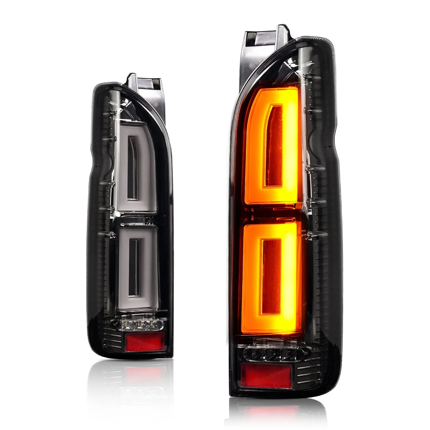 LED Tail Light Black Brake Light Turn Signal for TOYOTA HIACE 200