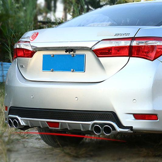 Universal Car Rear Lip Rear Protection Diffiuser Car Back Bumper Difiuser Car Modification Accessories Wholesale
