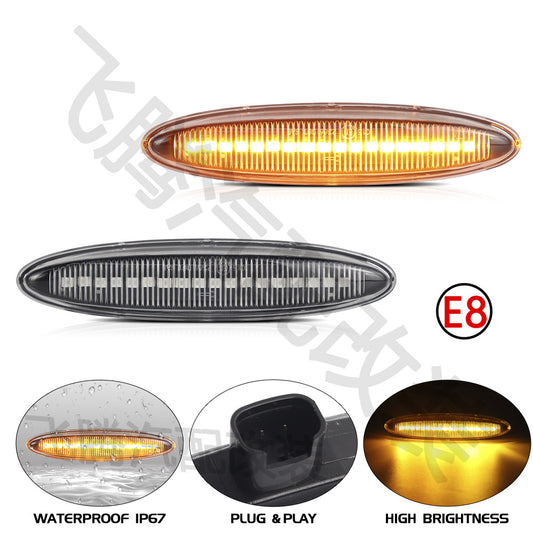 Toyota Toyota Highlander Crown Lexus IS250 IS350 Running Water Leaf Side Light