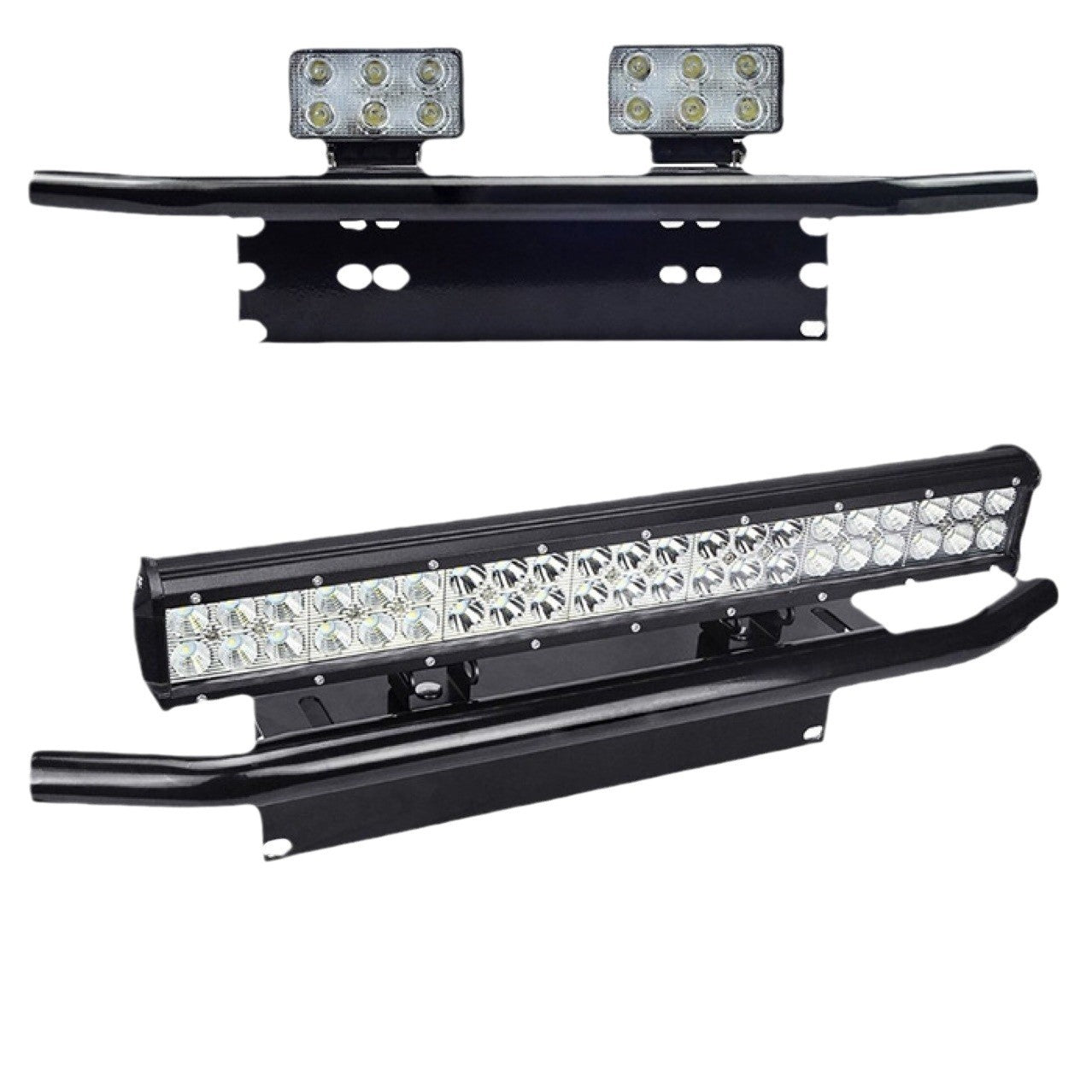 Car Auxiliary Lamp Holder Modified LED Off-road License Plate Frame Fog Lamp License Plate Lamp License Plate Lamp Holder Lamp Holder