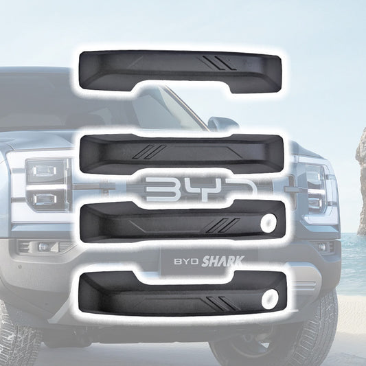 Byd Pickup Truck Shark Modified Black Warrior Hood Rearview Mirror Car Logo Fog Lamp Cover Door Bowl Handle Fuel Tank Cap