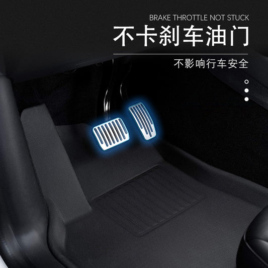 Suitable For 2025 BYD Shark Pickup Shark6 Overseas Right Rudder XPE Foot Pad TPE Tailbox Pad
