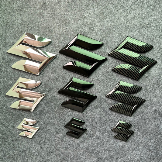 Suzuki Front And Rear Car Logos, Steering Wheel Logos Are Suitable For Sx4, Ignis, Alto, Ciaz, Swift, New Swift, And Swift Sport