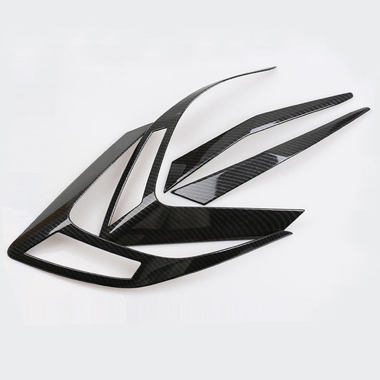 Honda's New Tenth Generation Civic Tail Light Cover Decorative Frame Body Exterior Modification Parts Carbon Fiber Pattern