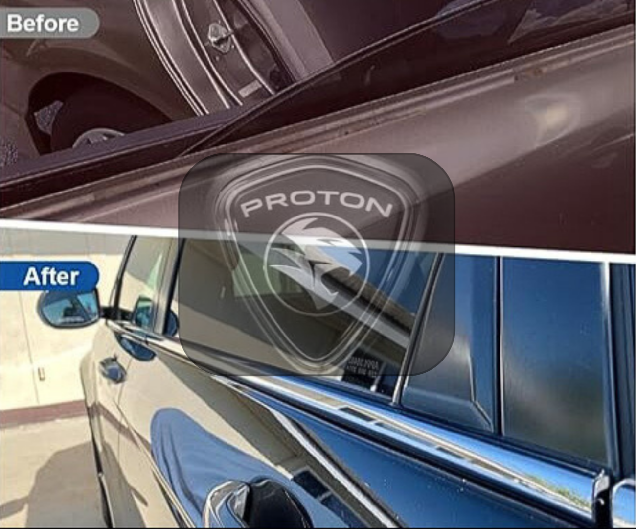 PROTON Cars High Quality Weather Strip Chrome Stylish & Secure Fitting guaranteed