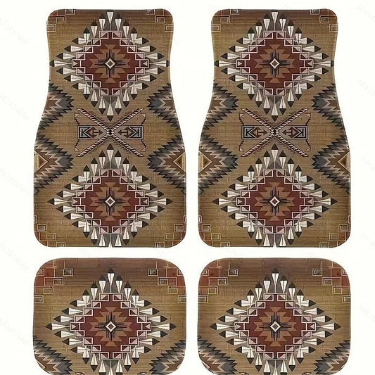 Vintage Bohemian Style Car Floor Mat A+ Carpet
