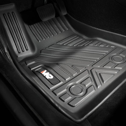 High Quality TPE Floor Mats For Tesla Model Y 2021-2022 Model 3 2023-2025 - Waterproof, Anti-Slip, 6 PCS Set