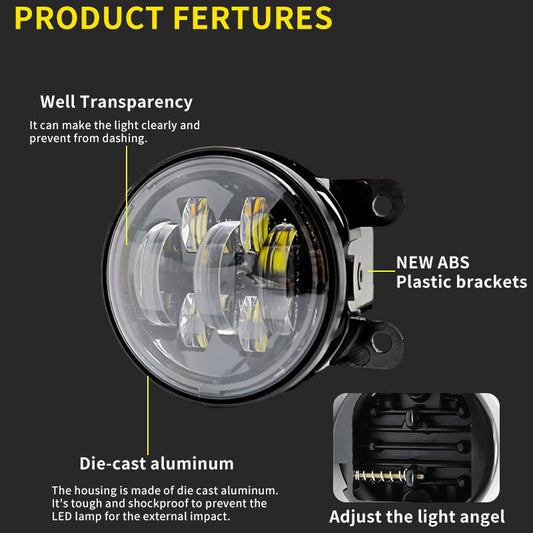 Steering Signal S Car Led Fog Lights