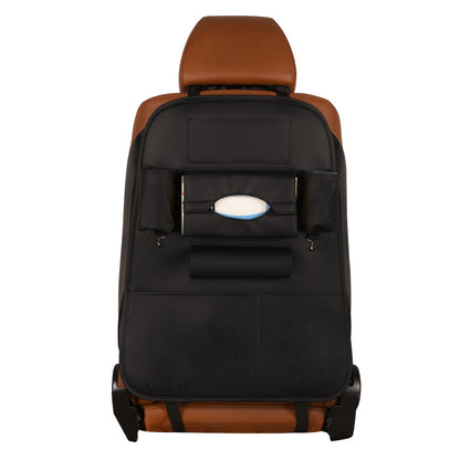 Car Seat Leather Storage Bag Hanging Bag Car Seat Back Storage Bag Multifunctional Car Interior Storage Bag