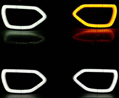 Dodge Charger 2015-23 Horse Grill Lamp Pig Nose Lamp NEON LED
