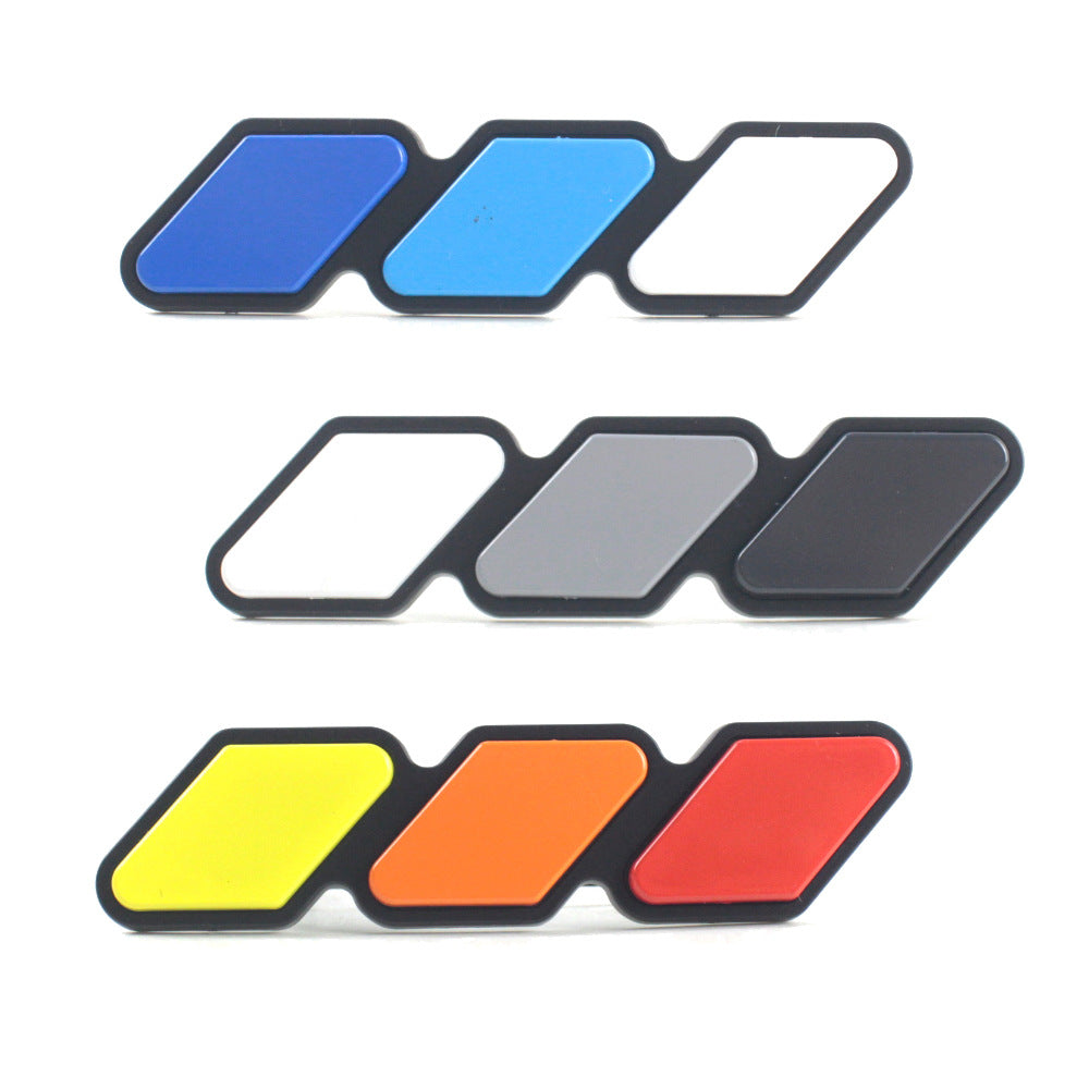 Suitable For TOYOTA Tacoma Tacoma Tacoma Super Tantou Grid Three-color Car Labeling Modification