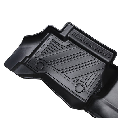 All Weather TPE Floor Liner Floor Mats Compatible With Tacoma 2024 Auto Accessories