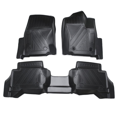 All Weather TPE Floor Liner Floor Mats Compatible With Tacoma 2024 Auto Accessories