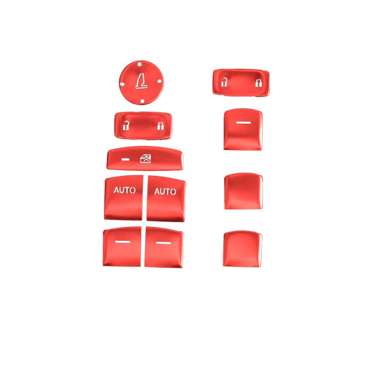 Suitable For Honda Civic One-button Start Electronic Handbrake Glass Lifter Button Decoration Sticker Modification Accessories