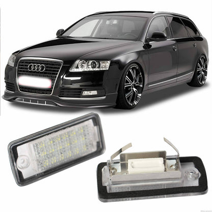 Original A4 8E B6 B7 A6 4F LED Kennzeichenbeleuchtung Kennzeichenleuchten