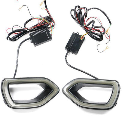 Dodge Charger 2015-23 Horse Grill Lamp Pig Nose Lamp NEON LED
