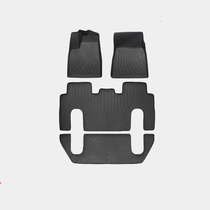 TESLA Left And Right Rudder Waterproof TPE Special Car Trunk Pad