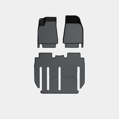 TESLA Left And Right Rudder Waterproof TPE Special Car Trunk Pad