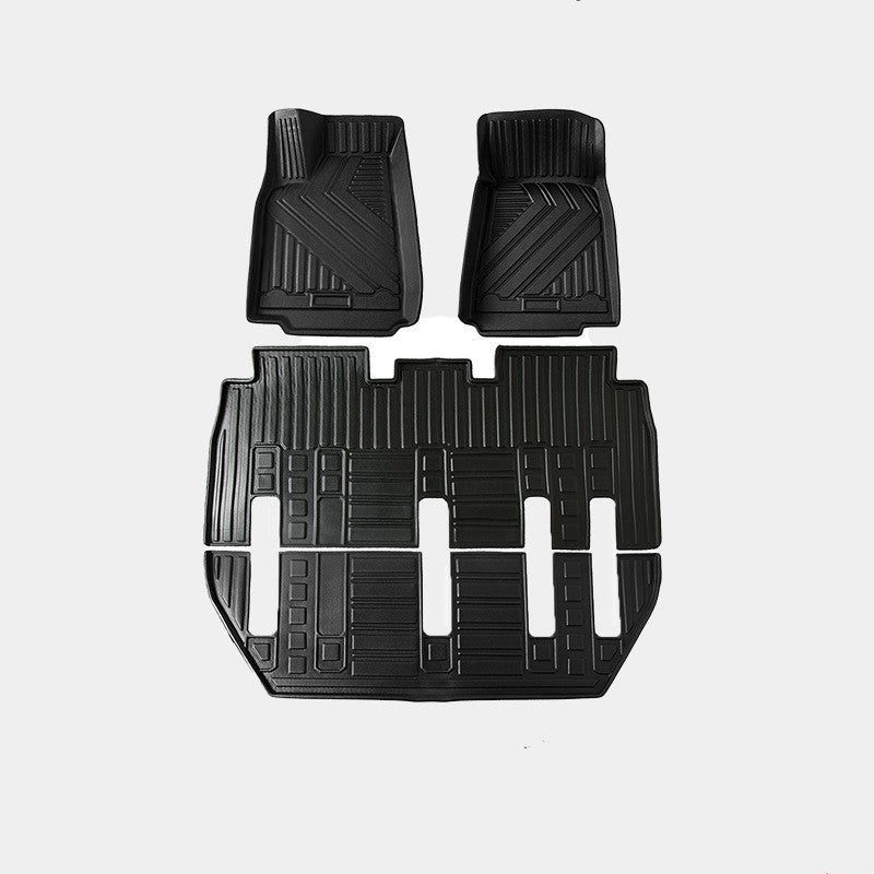 TESLA Left And Right Rudder Waterproof TPE Special Car Trunk Pad