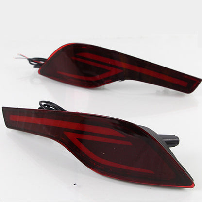 HONDA CRV modified decorative accessories full neon rear bumper fog lights