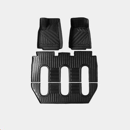 TESLA Left And Right Rudder Waterproof TPE Special Car Trunk Pad