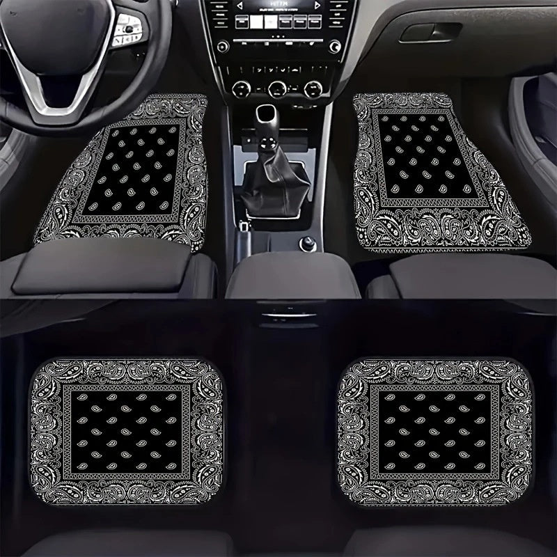 Vintage Bohemian Style Car Floor Mat A+ Carpet