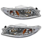 International 4300 Headlight Assembly Pair - Upgrade with 9007 Blaze LED Bulbs (Left & Right)