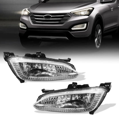 Daytime running lights for hyundai santa fe