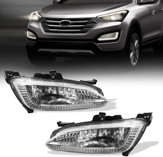Daytime running lights for hyundai santa fe