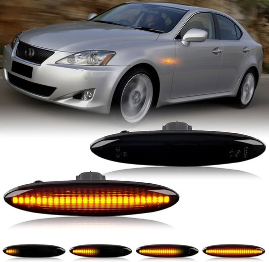 Toyota Highlander Crown Lexus IS250 IS350 Running Water Leaf Side Light