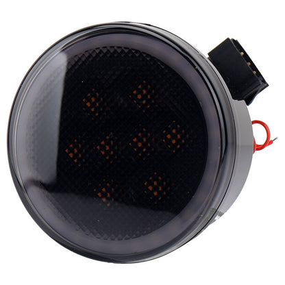 JEEP Wrangler Modified LED Car Center Grid Lights Turn Signal Warning Wide Signal Lights