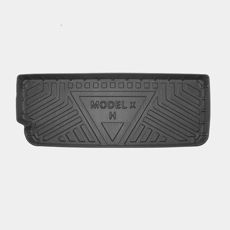 TESLA Left And Right Rudder Waterproof TPE Special Car Trunk Pad