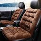 Stylish Velvet Car Seat Cushion - 1 Pc, Easy Installation and Durable Comfort