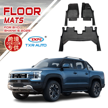 Suitable For Byd Shark6 Tpe Floor Mats, Special Floor Mats, Waterproof Floor Mats