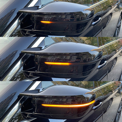 BMW 5Series 7Series G30, G31, G32, G11, G12 Side Mirror NEON Light Dynamic Flowing Water Turn Signal