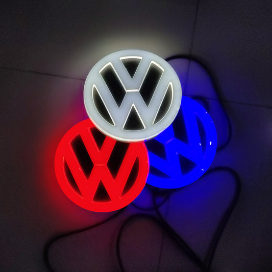 [Cross-border Hot Products] Suitable For All Kinds Of Car 4D Luminous LED Rear Colorful Lights Modified Car Lights