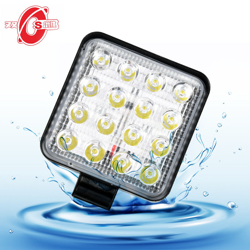 Truck LED Spotlight 12V24V Work Light Automobile Engineering Vehicle Off-road Vehicle Modified Truck Headlight Manufacturer