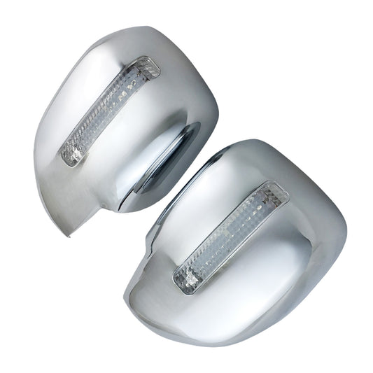 Land Cruiser Fj100 1998-2007 Side Mirror Cover With Light, Handle Covers Chrome