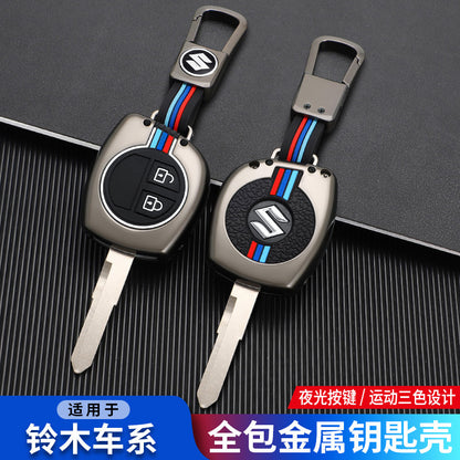 Suzuki Car Swift Alto Liana Tianyu Jimny Straight Key Shell Key Cover Metal Shell
