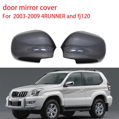 Toyota Prado FJ120, Speedmaster, 4RUNNER Carbon Fiber Special Side Mirror Cover Modified Rearview Mirror Covers