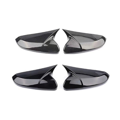 Civic 2016-21 (10th Generation) Side Mirror Cover Carbon Fiber Batman Style