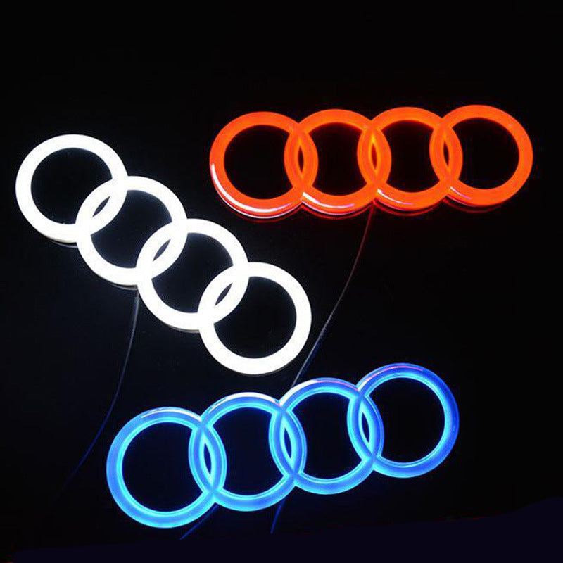 [Cross-border Hot Products] Suitable For All Kinds Of Car 4D Luminous LED Rear Colorful Lights Modified Car Lights