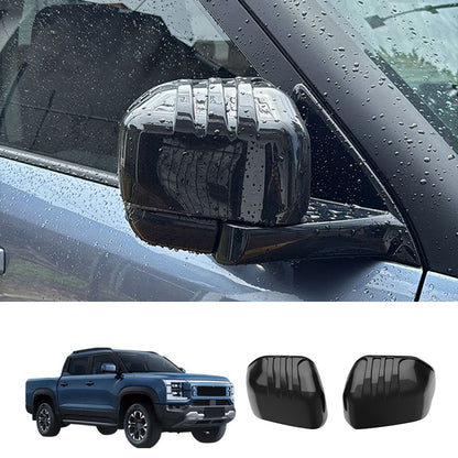 Suitable For Byd Shark Rearview Mirror Cover Anti-Scratch Decorative Accessories Shark 6 Rearview Mirror Shell Black Protective Cover Protection