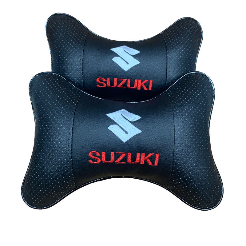 Suzuki Jimny Swift Sx4 Shangyue Alto Fengyu Vitra Car Pillow Neck Pillow Leather Cushion