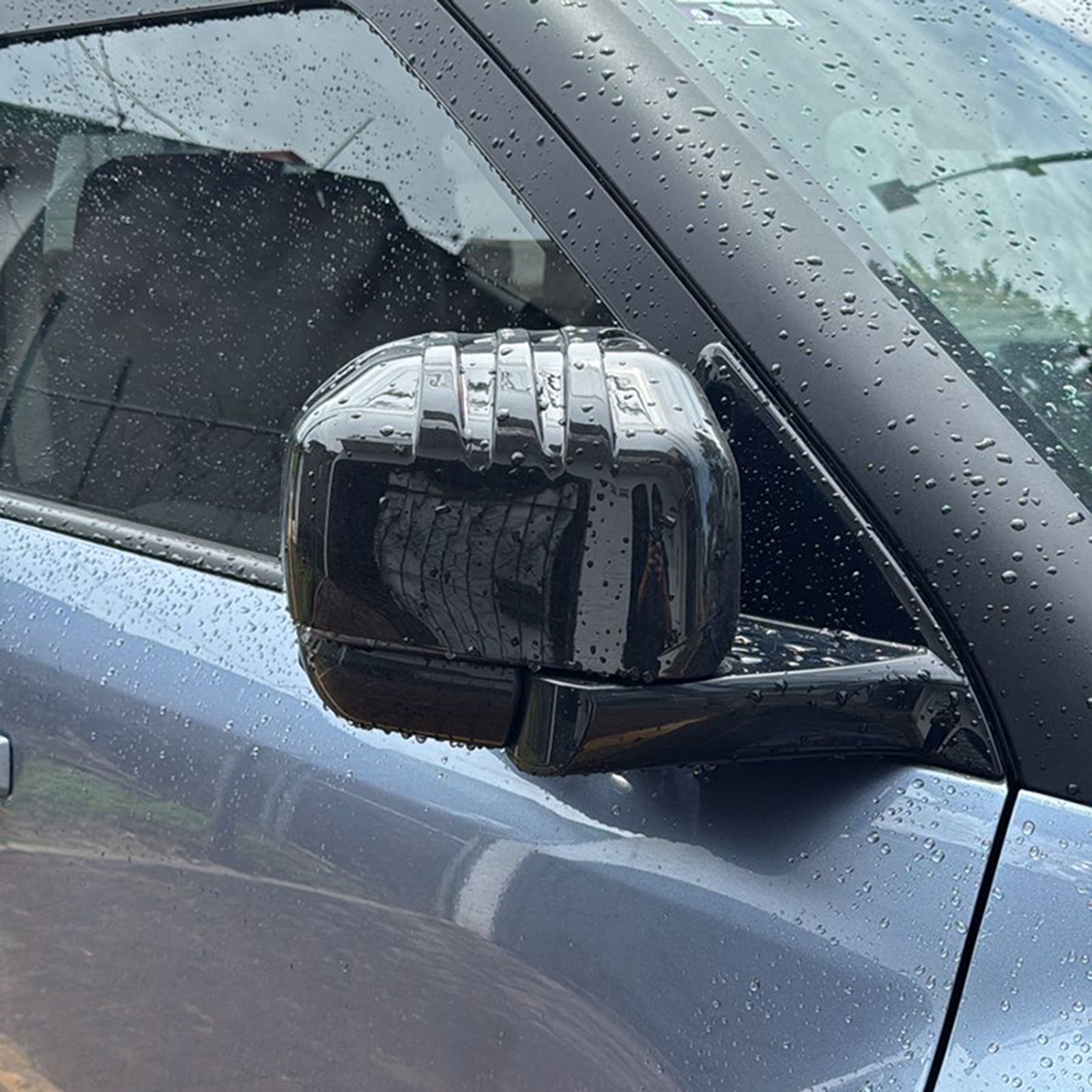 Suitable For Byd Shark Rearview Mirror Cover Anti-Scratch Decorative Accessories Shark 6 Rearview Mirror Shell Black Protective Cover Protection