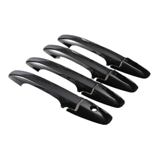 Suitable For 06-11 Honda Civic Bright Black Chrome Car Door Handle Cover Door Bowl Decoration Accessories