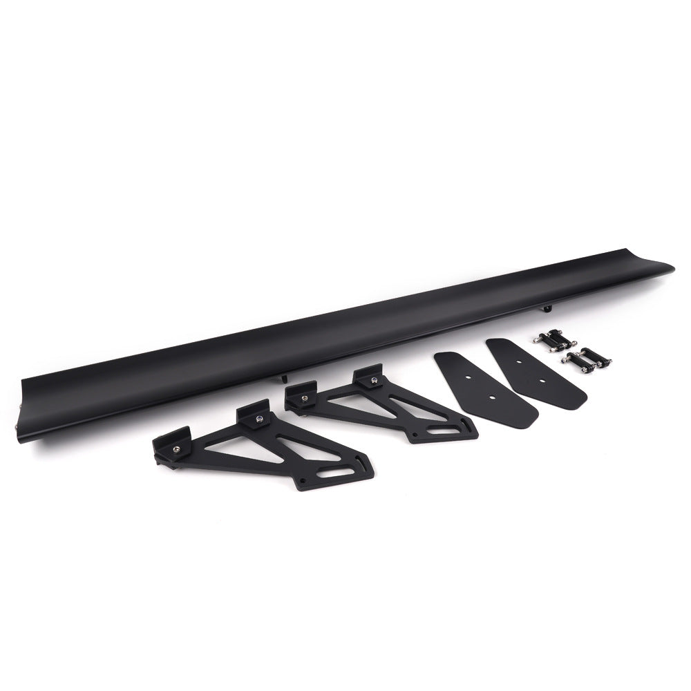 Car Modification Parts Aluminum Alloy Single-Layer Punched Rear Wing Sedan Universal Spoiler 135cm Fixed Wind Wing Dropshipping