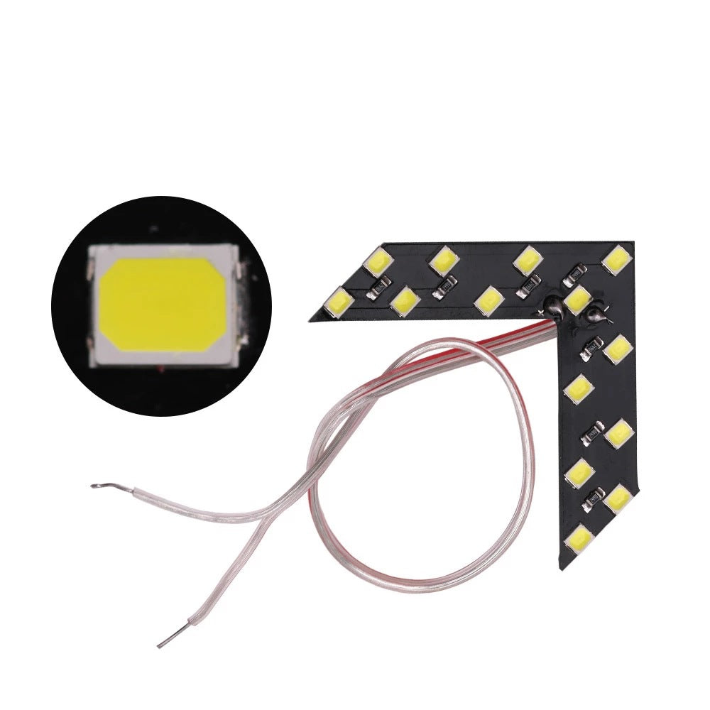 Car Rearview Mirror Turn Signal Hidden LED Turn Signal 1210/3528 14SMD LED Arrow Indicator