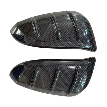 HILUX REVO FORTUNER 2015-2023 Carbon Fiber Water Transfer Rearview Mirrors Cover Carbon Fiber