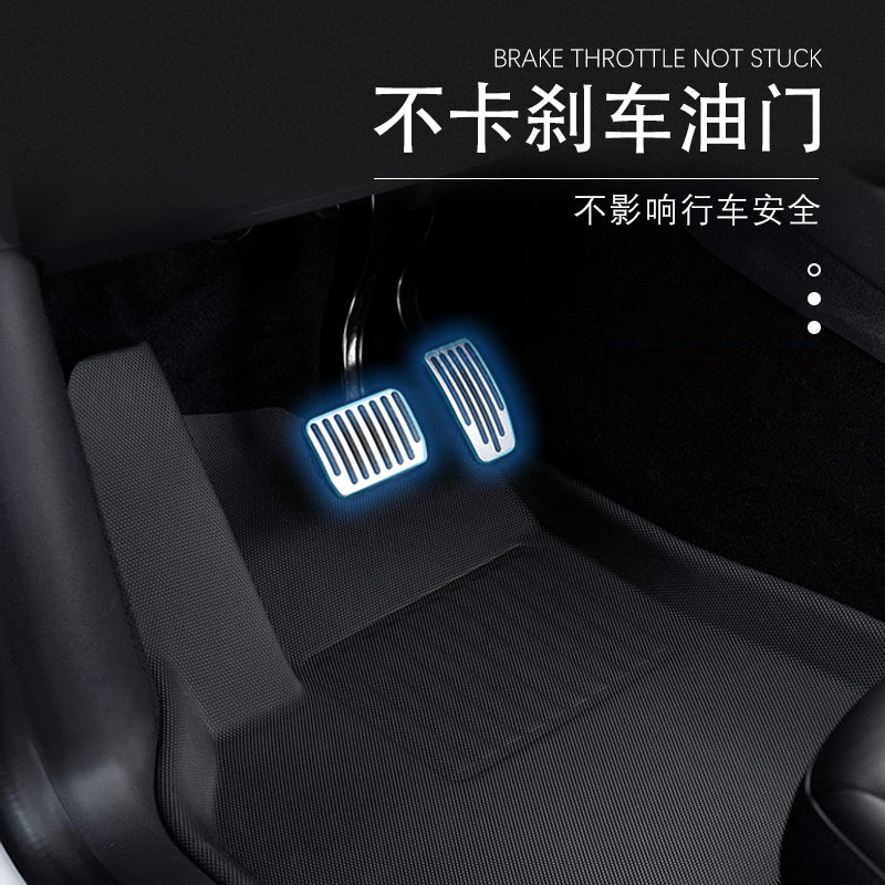 Suitable For 2025 BYD Shark Pickup Shark6 Overseas Right Rudder XPE Foot Pad TPE Tailbox Pad